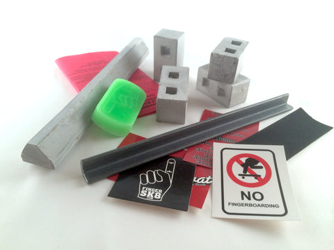 FINGERSK8Fingerboard - Concrete and Polymer DIY Ledge